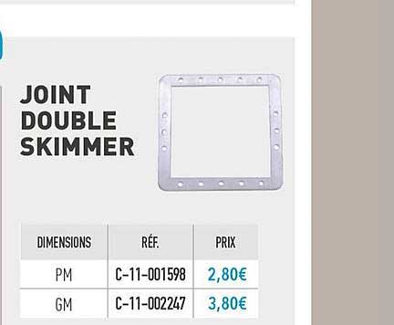 joint double skimmer