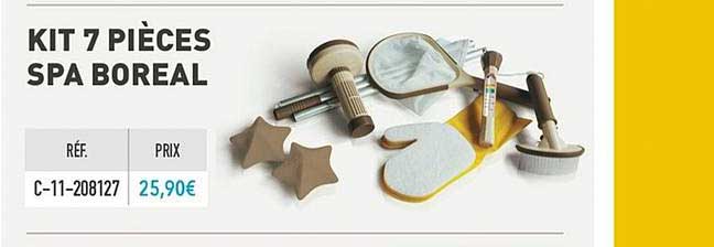 kit 7 pièces spa boréal