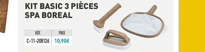 kit basic 3 pièces spa boréal