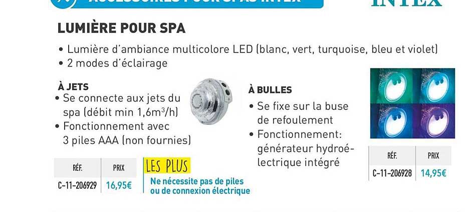 Lumière Pour Spa