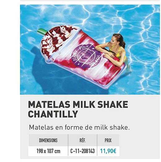 matelas milk shake chantilly