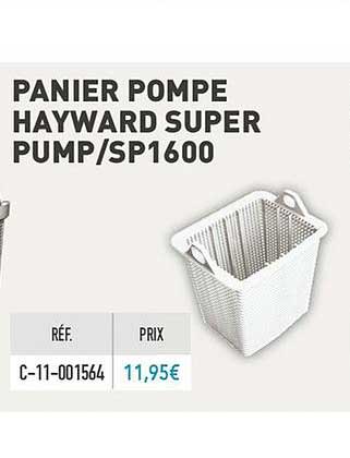 panier pompe hayward super pump sp 1600