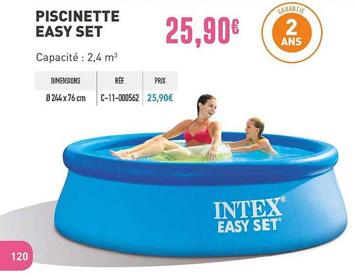 Piscine Easy Set Intex