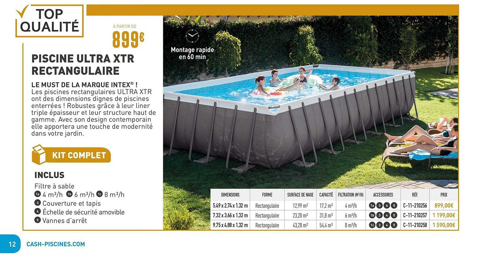 Piscine Ultra Xtr Rectangulaire