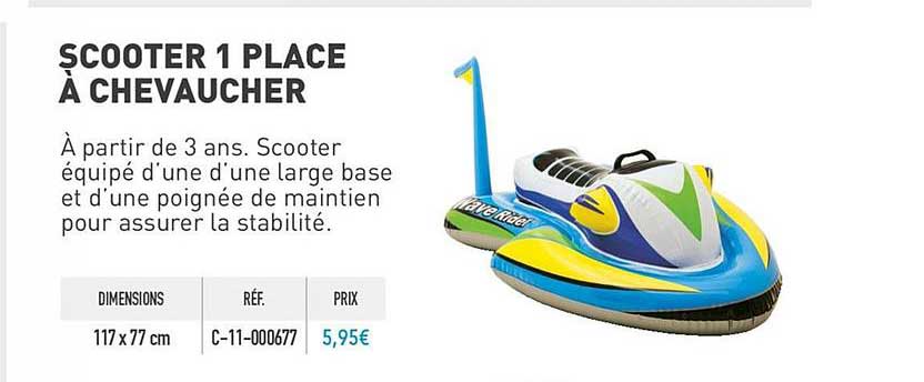 scooter 1 place à chevaucher