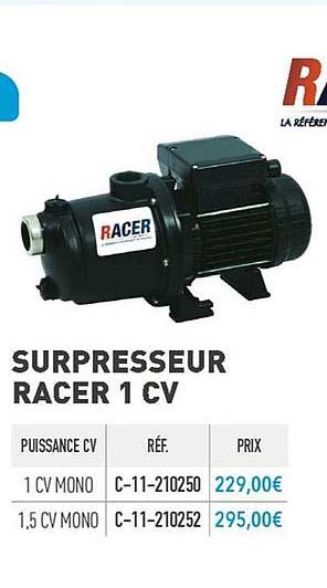 surpresseur racer 1 cv