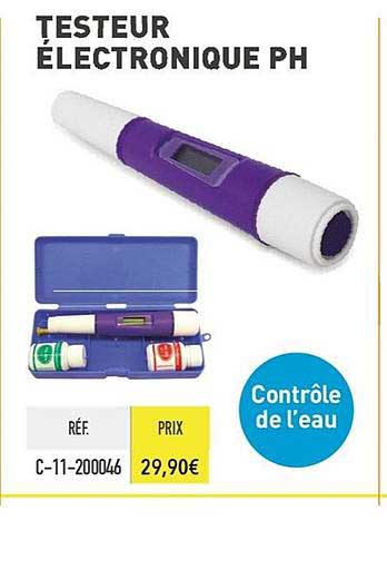 testeur électronique ph