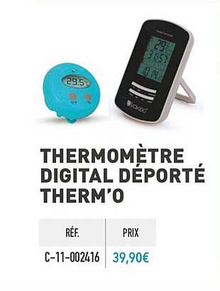 thermomètre digital déporté therm'o