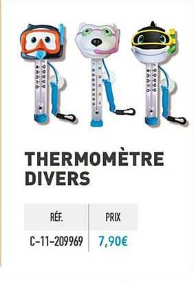 thermomètre divers