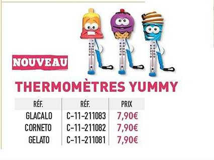 Thermomètres Yummy