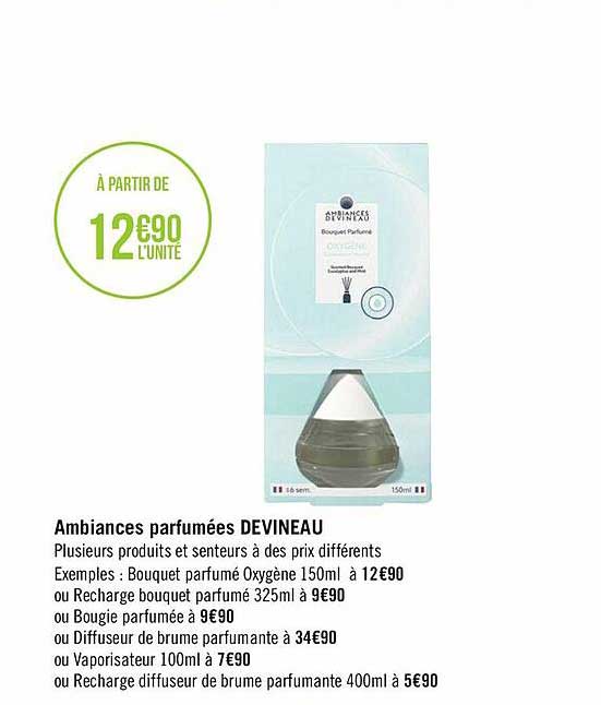 ambiances parfumées devineau