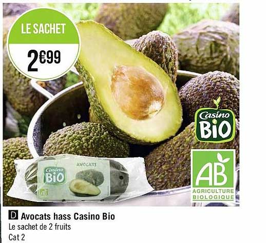 Avocats Hass Casino Bio