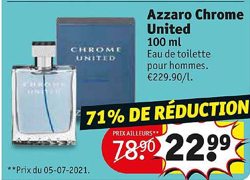 azzaro chrome united 100 ml