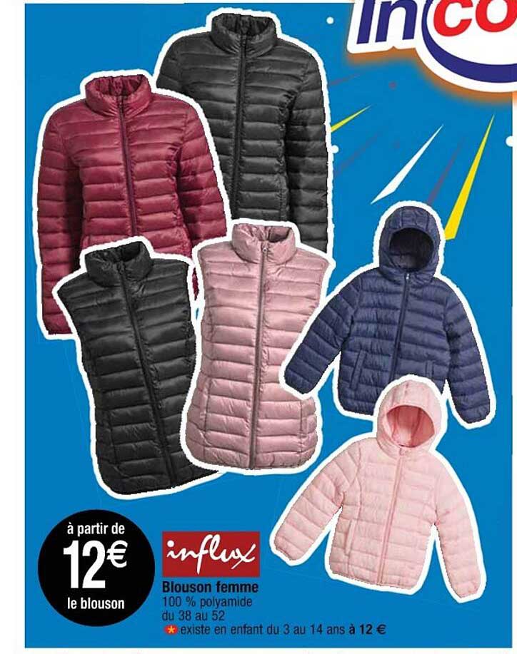 Blouson Femme Influx