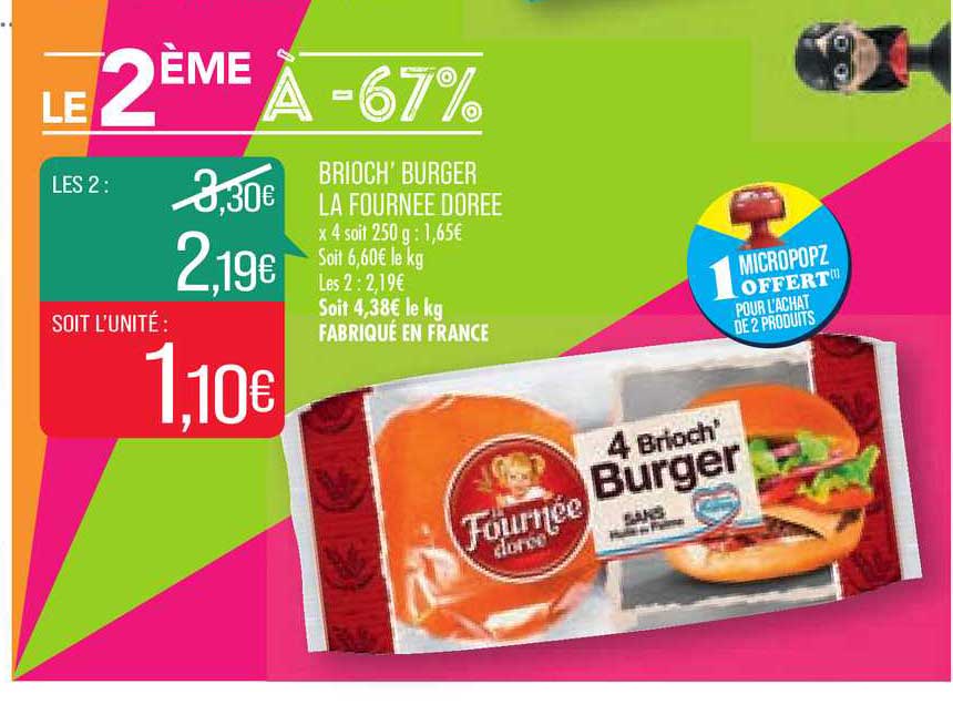 brioch' burger la fournée dorée