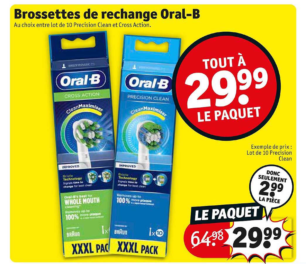Brossettes De Rechange Oral-b