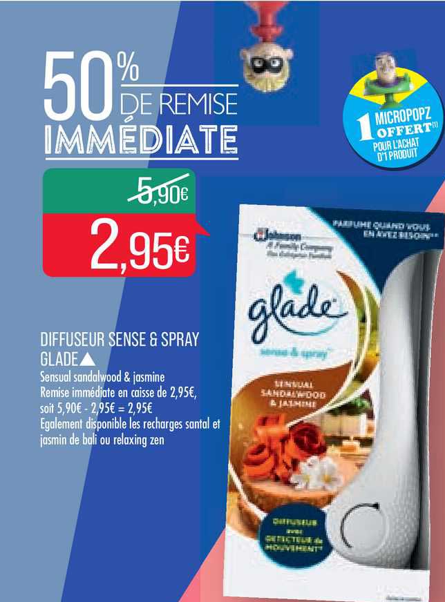 diffuseur sense & spray glade