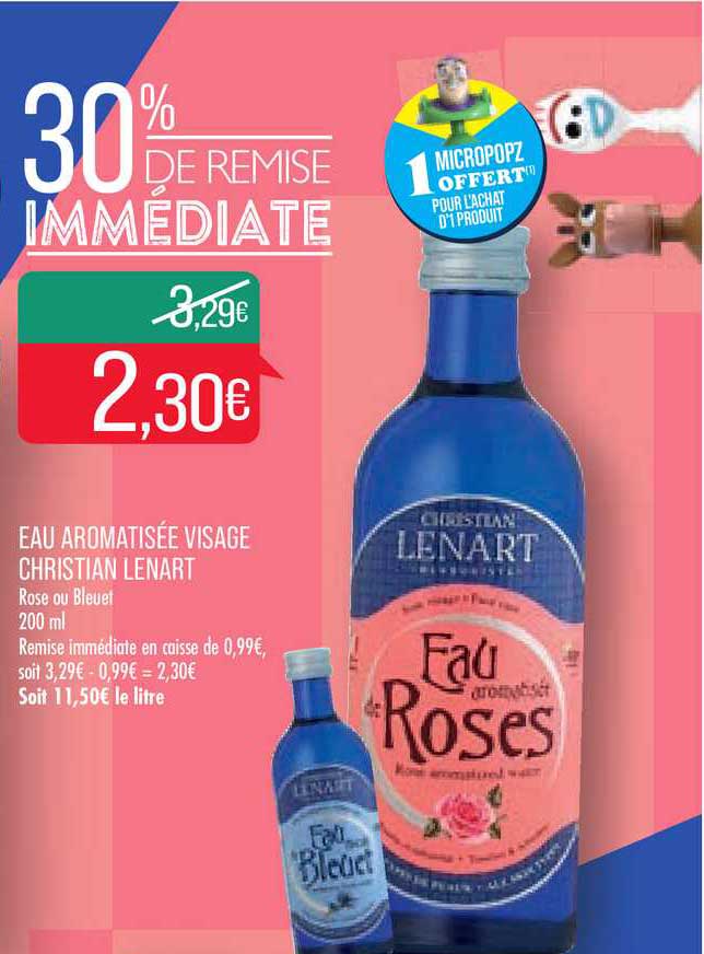 eau aromatisée visage christian lenart