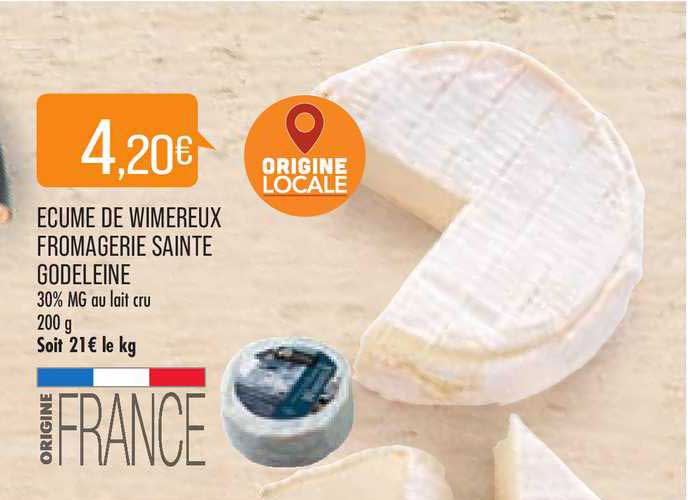 écume de wimereux fromagerie sainte godeleine