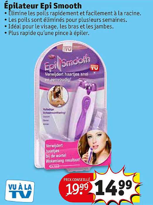 épilateur epi smooth