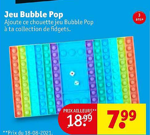 jeu bubble pop