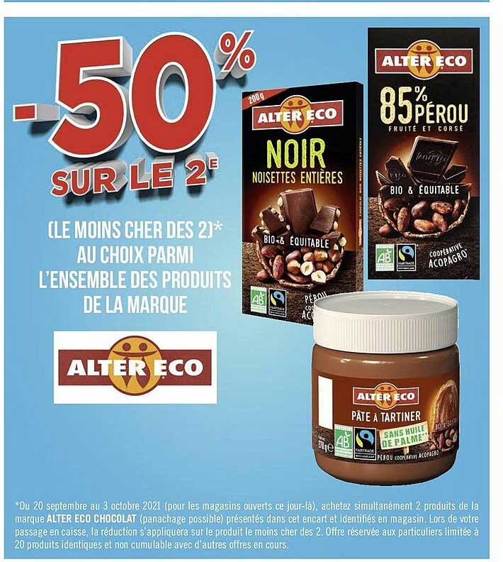 l'ensemble des produits de la marque alter éco