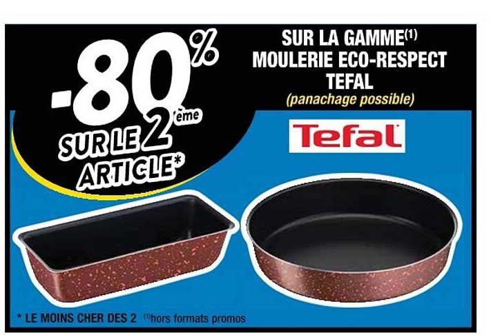 la gamme moulerie eco-respect tefal