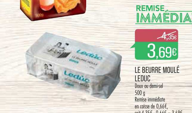 le beurre moulé leduc