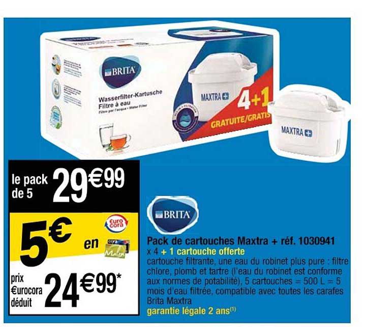 Pack De Cartouches Maxtra+ Brita
