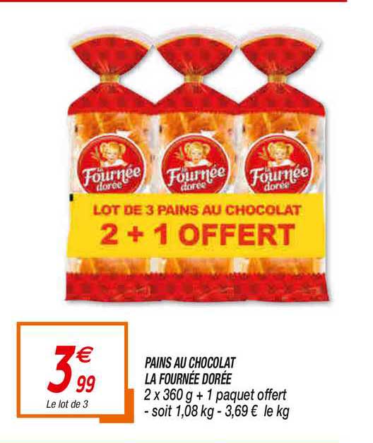 pains au chocolat la rournée dorée