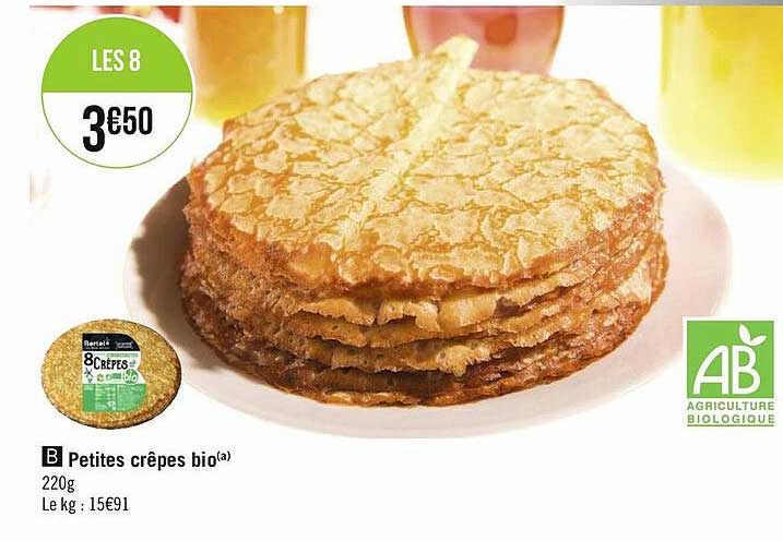 petites crêpes bio
