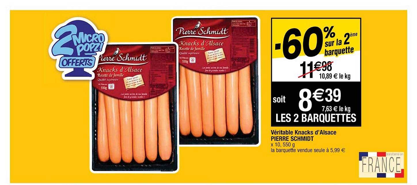 véritable knacks d'alsace pierre schmidt