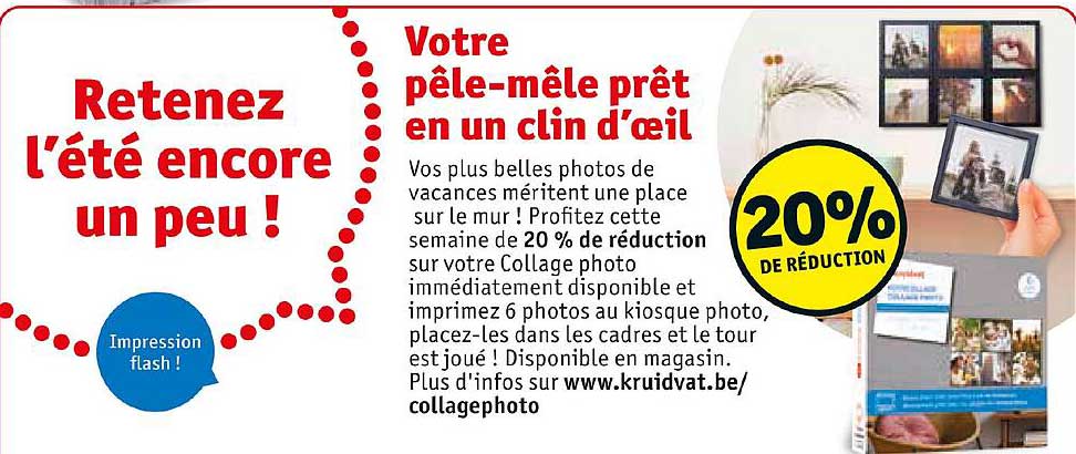 votre pêle-mêle prêt en un clin d'oeil