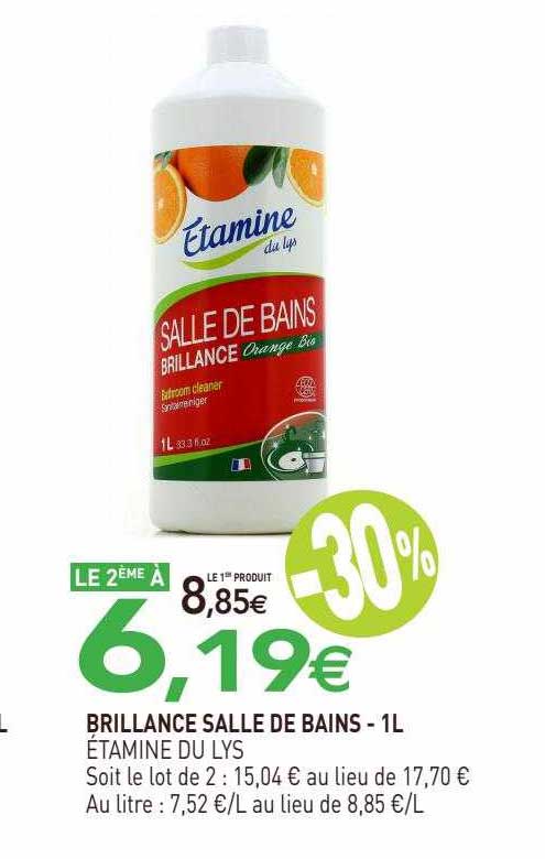 brillance salle de bains étamine du lys - 1l