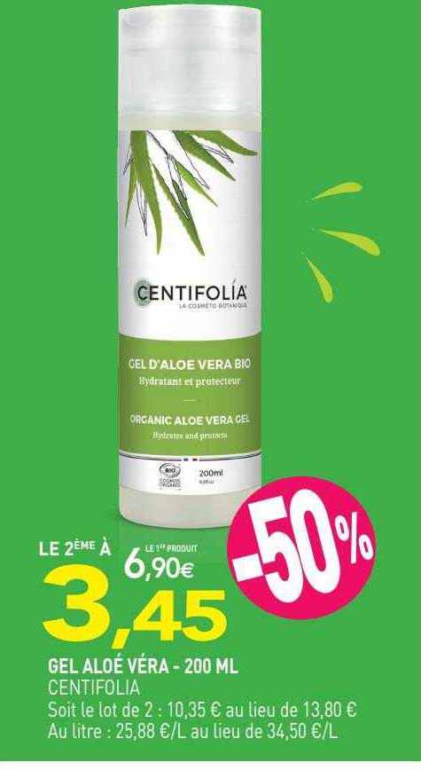 gel aloé véra centifolia - 200ml