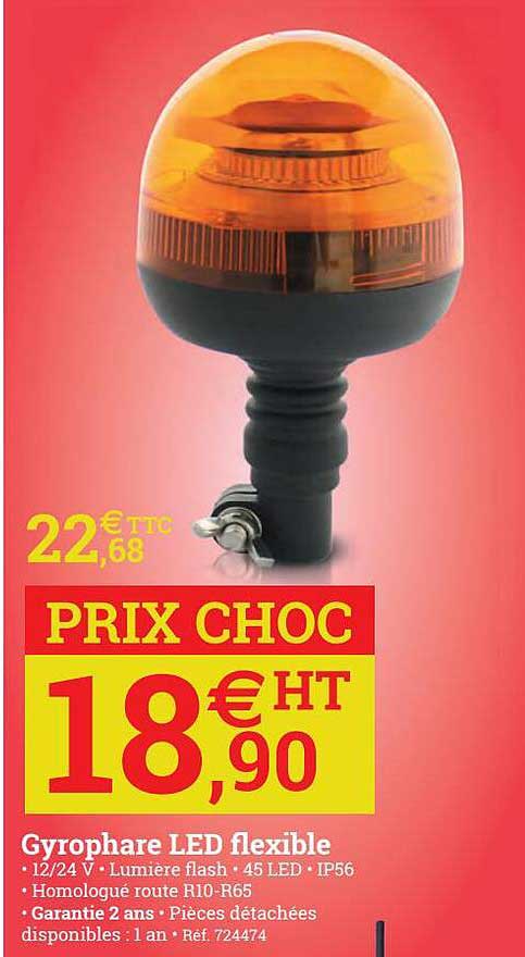 gyrophare led flexible