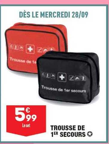 trousse de 1er secours