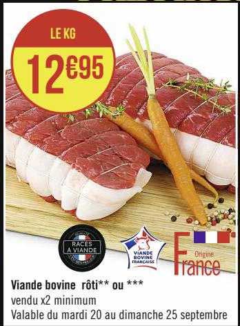 Viande Bovine Rôti**ou***