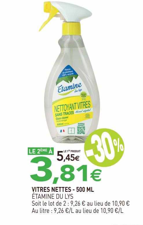 vitres nettes étamine du lys - 500ml