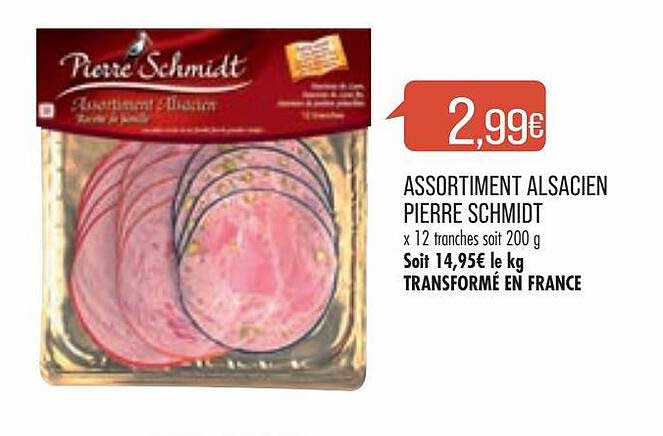 assortiment alsacien pierre schmidt