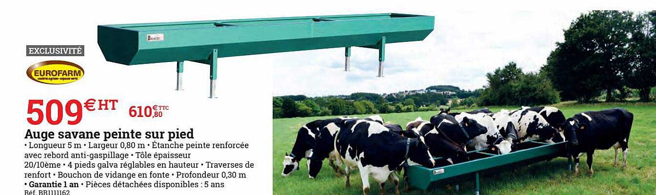 auge savane peinte sur pied eurofarm