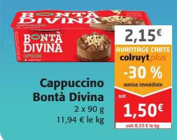 cappuccino bontà divina