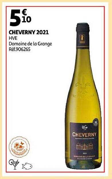 cheverny 2021 hve domaine de la grange