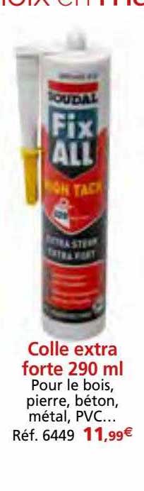 colle extra forte 290ml soudal