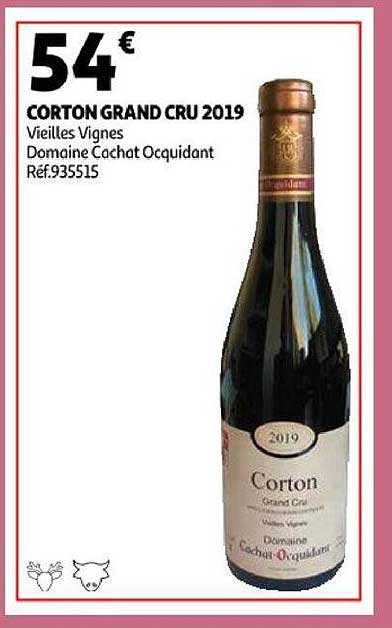 corton grand cru 2019 vieilles vignes domaine cochat ocquidant