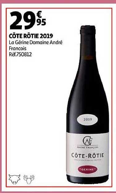 côte rôtie 2019 la gérine domaine andré françois