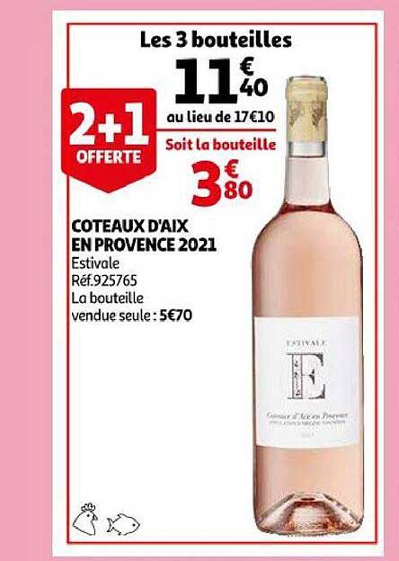 côteaux d'aix en provence 2021 estivale