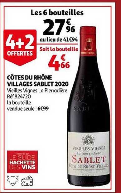 Côtes Du Rhône Villages Sablet 2020