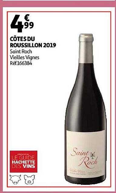 côtes du roussillon 2019 saint roch vieilles vignes