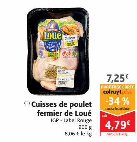 Cuisses De Poulet Fermier De Loué